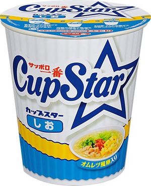 Sapporo over No. Cup star Salts cup 77g