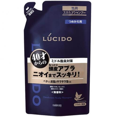 LUCIDO药头皮Deo的香波笔芯（准药物）380毫升