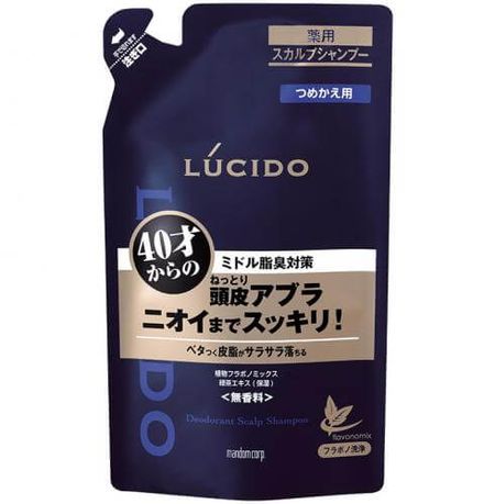 LUCIDO Medicated Scalp Deo Shampoo Refill (Quasi-drug) 380ml