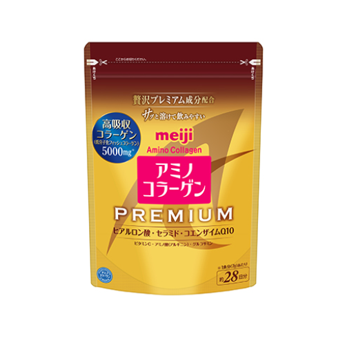 明治meiji 胶原蛋白粉 粉璀璨金 营养补充品 28天份