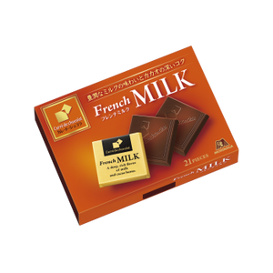 森永 Carré de Chocolat 法式牛奶巧克力 21片裝
