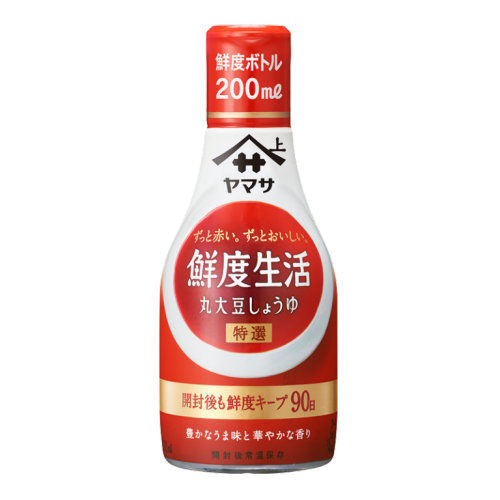 YAMASA山佐醬油 山佐新鮮生活特產整個大豆和醬油200毫升
