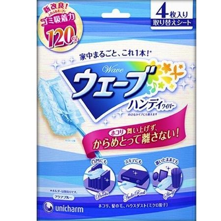 Unicharm Wave 通用替換紙 4 張