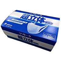 Softtalk Cho-Rittai Mask, Regular, 100 pieces