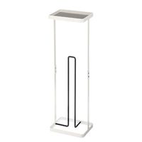 야마자키 실업 토일렛 페이퍼 홀더 스탠드 PLATE 화이트