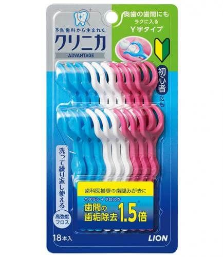 克麗尼卡 Advantage 牙線棒 Y字型 18入