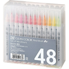 Kuretake ZIG Clean Color Real Brush 48VRB-6000AT/48V