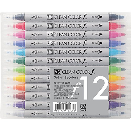 Kuretake ZIG Clean Color f 12V TCS-6000T/12V