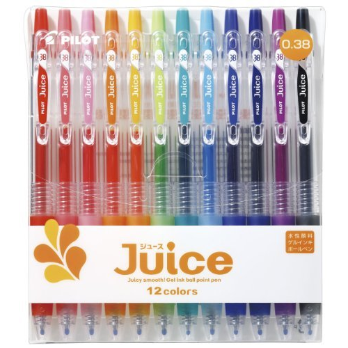 Pilot 百樂文具 凝膠墨水原子筆 JUICE LJU120UF-12C 0.38mm 12色組