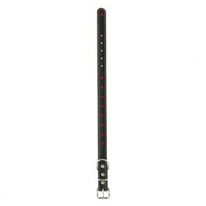 ＰＥＴＩＯ　ＢＬハーティ平首輪　２１ｍｍ　ブラック