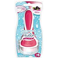 Intuition Holder for moisturizing skin, comes with 2 replacement blades
