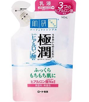 樂敦皮膚實驗室Gokujun 140ML補充裝透明質酸乳液