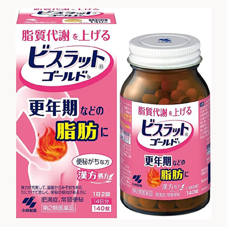 【第2类医药品】小林制药 Bisrat gold b 减脂片 140片