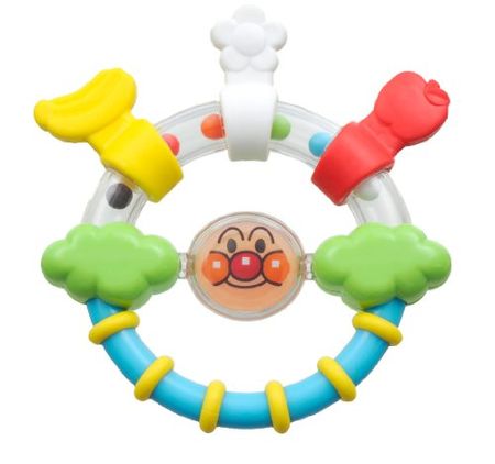 Baby Lab 面包超人 全新 First Hagarata 摇铃