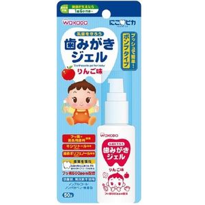 にこピカ 歯みがきジェル りんご味 50g