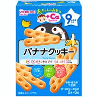 婴儿零食+钙香蕉饼干 2 根 x 6 袋