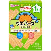 1세부터 먹는 간식+DHA 웨하스 요거트맛 1장×8봉지
