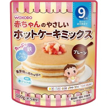 赤ちゃんのやさしいホットケーキミックス プレーン 100g