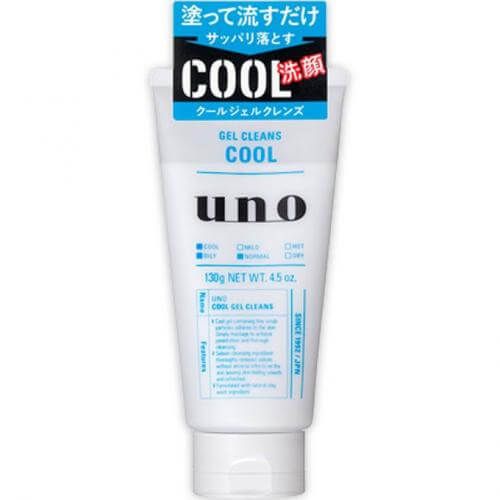 Shiseido Uno uno cool Gel Cleanse 130g