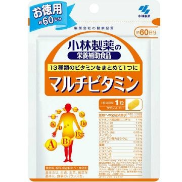 고바야시제약 멀티비타민 대용량 60정