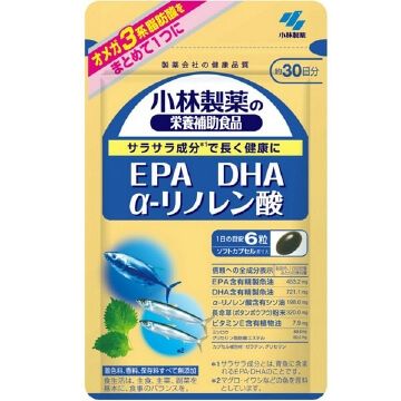 고바야시제약 EPA DHA 알파-리놀렌산 180정