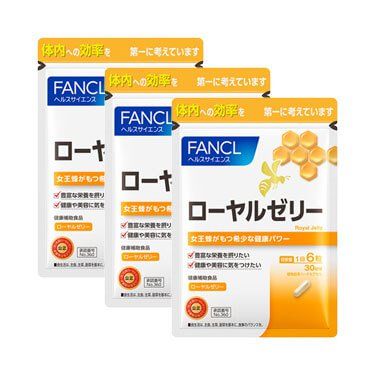 FANCL 蜂王浆胶囊 180粒 x 3