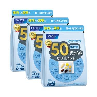 FANCL 芳珂 50～59岁的保健食品 男性用 90小包