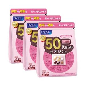 Supplements for women 90 follicles from FANCL FANCL 50s