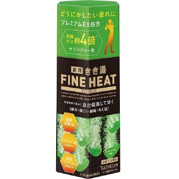 きき湯 ファインヒート レモングラスの香り ボトル 400g