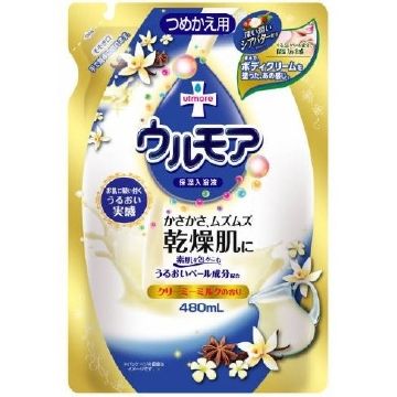 Moisturizing bath liquid Ulmore Creamy Milk Refill 480ml