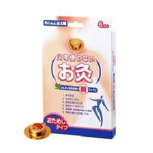 Sennenkyu Taiyo Fireless Moxibustion 6 pieces