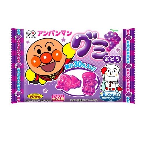 Anpanman Grape Gummies