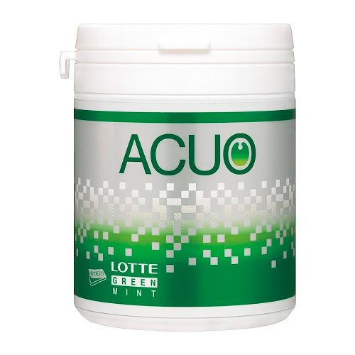 Aquo green mint family bottle