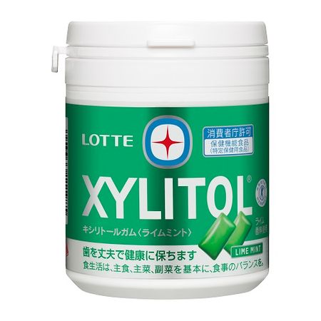 木糖醇口香糖青柠薄荷味F瓶