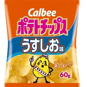 Calbee Potato Chips - Lightly Salted (60g)