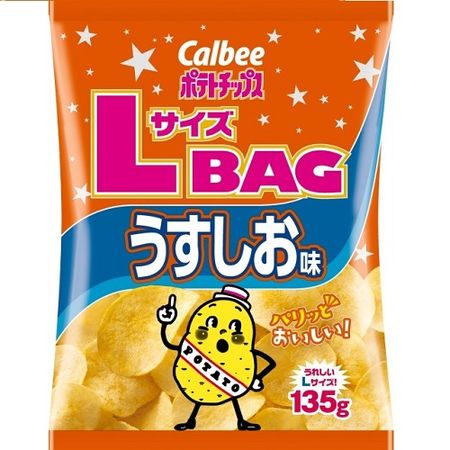 ポテトチップスうすしお味 135g