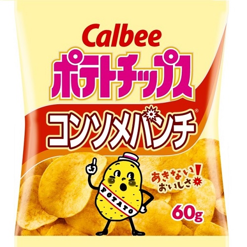 Calbee POTATO CHIPS(calbee) Calbee 薯片 鷄湯味 60g