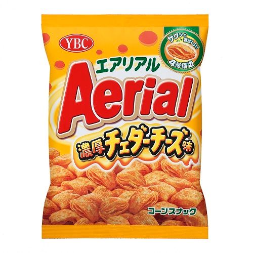 Aerial Corn Snack - Rich Cheddar Cheese