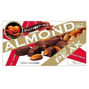 Glico Almond Peak Chocolate with Roasted Almonds