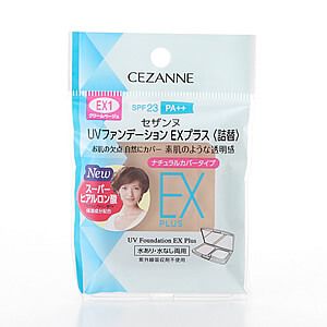 Cezanne UV Foundation EX plus Refill EX1 cream beige