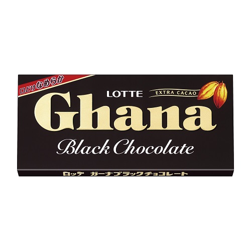 樂天 LOTTE 樂天 Ghana黑巧克力片裝