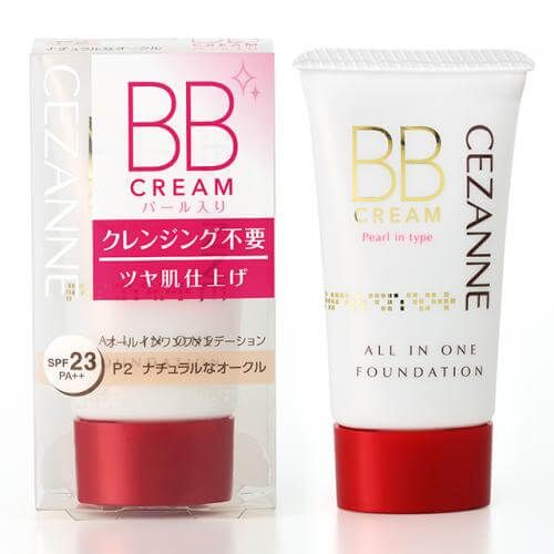 セザンヌ BBクリーム 40g P2 ナチュラルなオークル(パール入り)