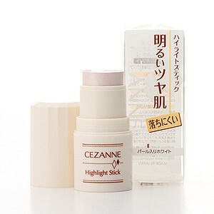 Cezanne highlight stick 01 pearl-filled White