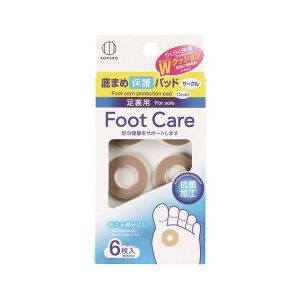 Foot Care bottom beans protection pad (circle) 6 pieces