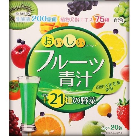 Delicious Fruit Green Juice 60g (3g x 20 packets)