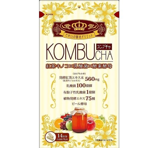 红茶菌（Konbucha）42个片剂