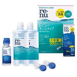 보슐롬 레뉴 센시티브 500ml×2+레뉴 프레쉬 60ml