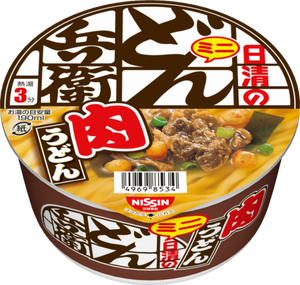 Nisshin Samurai Don meat noodles mini 40g