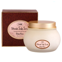 SABON 头部磨砂膏 头皮按摩霜 绿玫瑰 300g