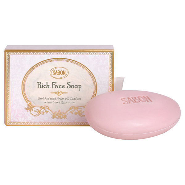 Scent of SABON rich Face Soap 125g Rose Bouquet ｜ DOKODEMO